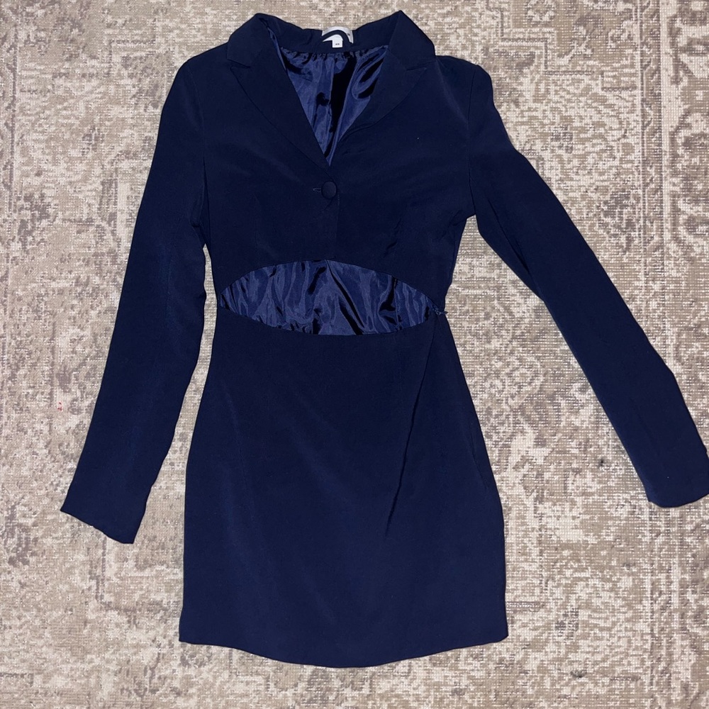 Revolve blazer cut out dress size XS